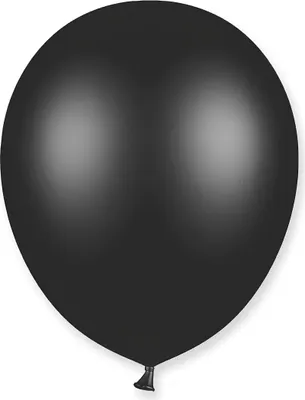 Image de Ballons de fête Set 12 pièces noir - taille unique