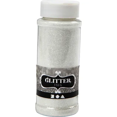 Produktbild von glitzerweiß 110 Gramm