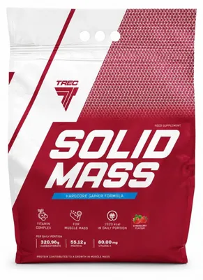 Produktbild von Trec Nutrition Solid Mass- 5800 g Strawberry