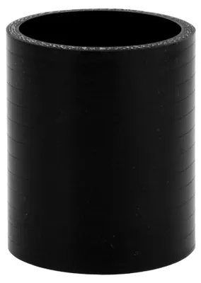 Image de Tuyau en silicone 54 mm - 76 mm de long - 3 couches - Noir - Haute résistance à la température - Renforcé - Tuyau de refroidissement