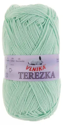 Strickgarn TEREZKA 100% Baumwolle, minze