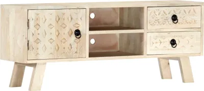 Obrázok produktu pre vidaXL TV skrinka 110 x 30 x 44 cm z masívneho dreva mango