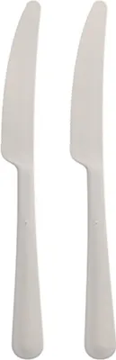 Obrázok produktu pre PAPSTAR 96463 PAPSTAR Mehrweg-Messer, Kunststoff weiß, 200 St.