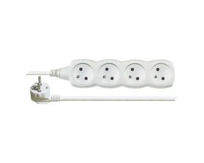 Obrázek produktu pro Prodlužovací kabel Emos se 4 zásuvkami 3m bílá