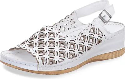 Produktbild von Gemini Damen Sandale weiß Größe 38