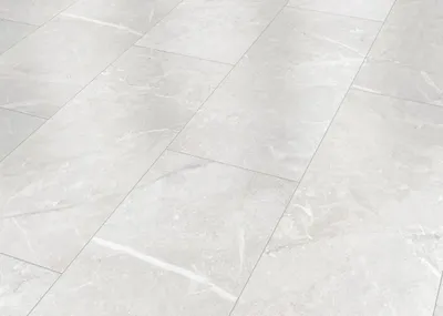 Produktbild von Classen Visiogrande Laminat Fliese Megaloc Aquaprotect 60,4 x 28 cm Granit weiß