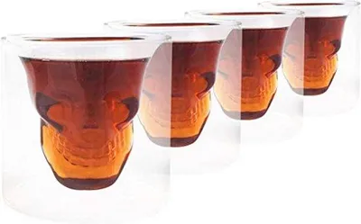 Produktbild von Famanu Latte Macchiato Gläser, doppelwandig - 6 Stück (25 ml)
