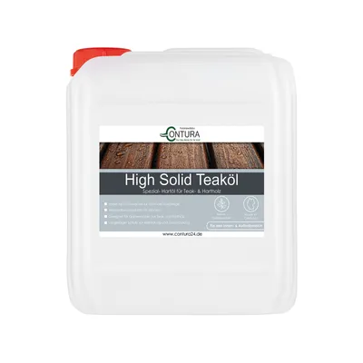 Produktbild von Contura 2,5Liter. Teaköl Spezial Hartöl für Teak & Hartholz Yachtöl Holzschutz UV Schutz