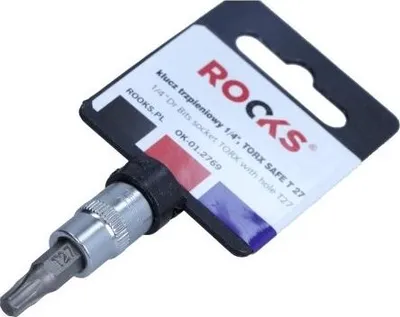 Zdjęcie produktu dla Klucz Trzpieniowy 1/4, Torx Safe T 27