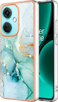 Image de Etui pour OnePlus Nord CE3, étui antichoc en TPU souple vert
