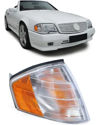Für Mercedes SL R129 ab 1989-2001 Frontblinker Blinker Weiß Orange RECHTS in der Farbe Weiß von Carparts-Online GmbH