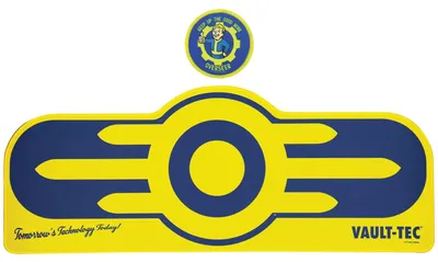 Productafbeelding van Fallout Bureauonderlegger & Onderzetter, Vault-Tec