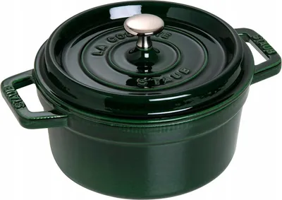 Produktbild von Staub Cocotte 1102285 Kochtopf inkl. Deckel, Gusseisen/Gussaluminium, 22 cm Durchmesser, Induktionsherd-geeignet