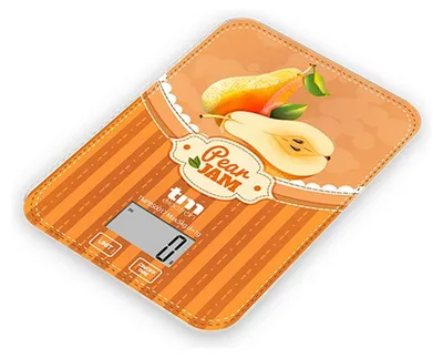 Immagine prodotto di TM Electron TMPBS028 Bilancia da cucina con display digitale, UltraSlim con design a lampadina vintage, 4 sensori, Back to 0, ideale per la cottura di cibi e alimenti, fino a 5 kg