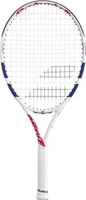 Image de BABOLAT DRIVE JR 24 WHITE NC Blanc / Bleu