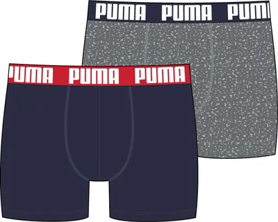 Produktbild von Puma Trunk Herren Boxershorts 2er Pack Baumwolle Stretch