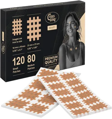 Obrázek produktu pro Akupresurní náplasti s reliéfní strukturou, 20 kusů, pro podporu pokožky
