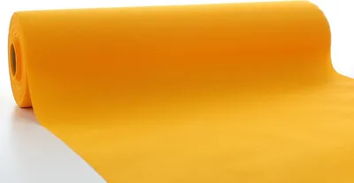 Produktbild von Airlaid Tischläufer Curry/Orange, 40 cm x 24 m , 1 Stück - Mank