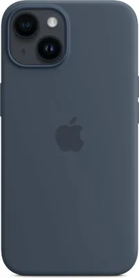 Obrázek produktu pro Kryt Apple iPhone 14 - Silikonový - Měkké pouzdro, zadní kryt - Modrý