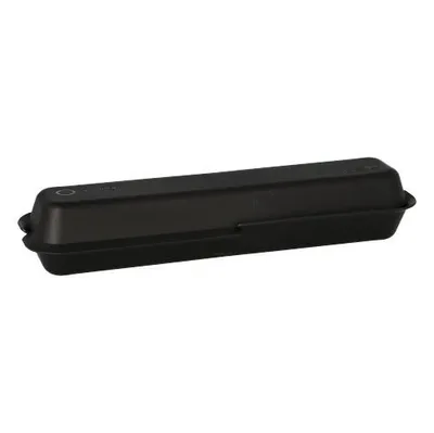 Produktbild von Papstar Mehrweg-Foodboxen, 23,4 x 5,85 cm schwarz, 90 Stück