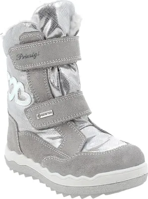 Produktbild von Primigi Frozen Leder Stiefel Gore-Tex grau EUR 27