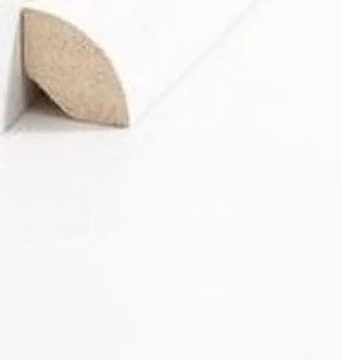 Produktbild von Viertelstableiste Fußleiste 14 x 14 x 2000 mm Weiß zum Kleben, Clipsen, Schrauben & Nageln Massivholz Sockelleiste by PROVISTON 2 Meter | 1 Stück