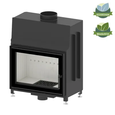 Produktbild von Kaminofen Hitze STMA 59×43.S 11 kW Kaminofeneinsatz Kaminofen Holzofen Kamin Ofen