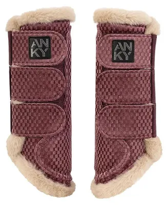 Image de Anky Proficient Check Velvet Atb25005 Guêtres L Lila L Lila L