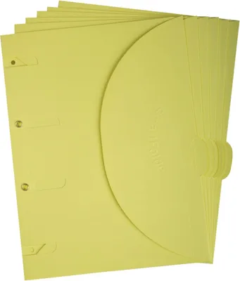Produktbild von Ordnungsmappe Smartfolder A4 Standard gelb VE=100 Stück