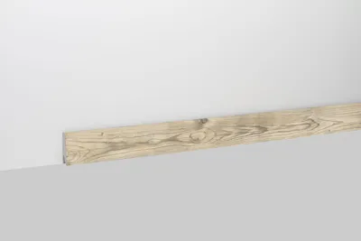Produktbild von Classen Clip-Fußleiste 240 cm 58 x 19 mm Fichte braun
