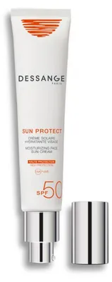 Image de Crème Solaire Hydratante Visage SPF 50 SUN PROTECT 40ml - Haute Protection Invisible