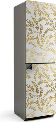 Obrázek produktu pro Magnetický kryt lednice - Dekorativní magnetická fólie do kuchyně - Magnet na lednici - Samolepicí magnetická tabule - Magnetická fólie na dveře lednice - 60x205 cm