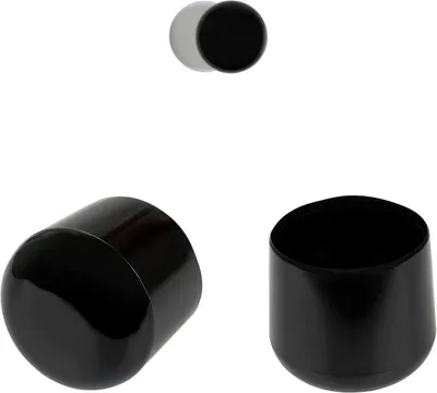 Produktbild von Möbelgleiter 10 Stift, Rohrdurchmesser 63-64 mm, für Außenbereich, Kunststoff Schutzkappen
