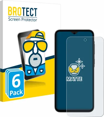 Produktbild von 6x BROTECT Schutzfolie für Samsung Galaxy A35 5G Displayschutz Displayschutzfolie Folie Matt Entspiegelungsfolie