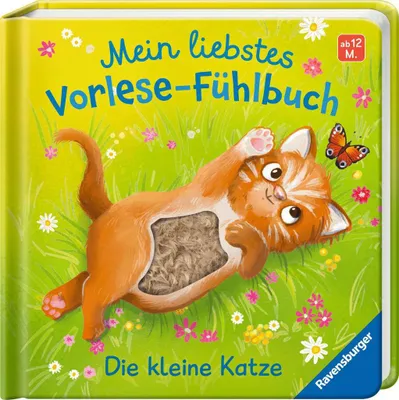 Obrázok produktu pre Mein liebstes Vorlese-Fühlbuch: Die kleine Katze