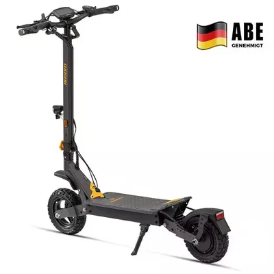 Produktbild von Ausom L1 ABE E-Scooter, 500W Motor, 48V 15,6Ah, 70km Reichweite, 20km/h, ShocFree Federung, eKFV ABE