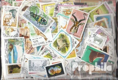 Produktbild von Briefmarken Motive 500 verschiedene Tiere Marken