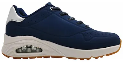 Imagen del producto de Zapatillas deportivas Skechers Uno Shimmer Away para mujer, de cordones, color azul