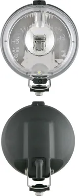 Immagine prodotto di 2 fari fendinebbia a LED, forma rotonda, attacco H3, 12V, luce di posizione, modello 183 E20, con lampadine