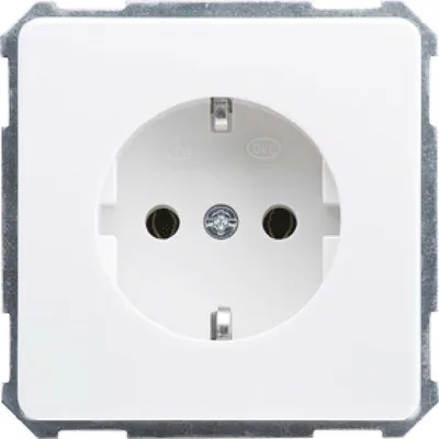 Produktbild von ELSO Fashion Schuko Kombi mit 215004 Schraubklemmen reinweiss