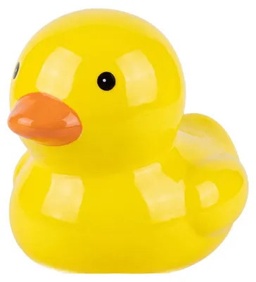 Produktbild von Clayre & Eef Spardosen Ente Gelb Keramik