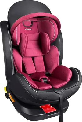 Produktbild von Kindersitz drehbar 360° mit ISOFIX und Liegefunktion mitwachsend I 0-36 kg, 0-12 Jahre, Gruppe 0/1/2/3 I 5-Punkt-Gurt und 3-Punkt-Gurt I Bezug abnehmbar, waschbar I ECE i-Size 129R,Farbe:Schwarz/Bordeaux