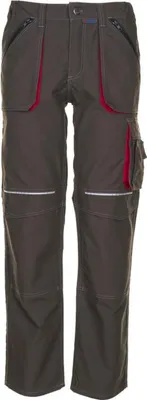 Produktbild von Größe 62 Herren Planam Basalt Bundhose oliv rot Modell 2823