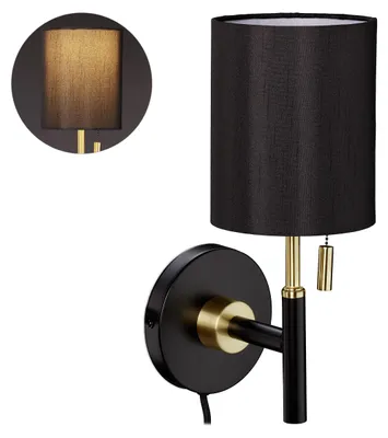 Obrázok produktu pre Elegantná lampa na stenu RD32228, čierna