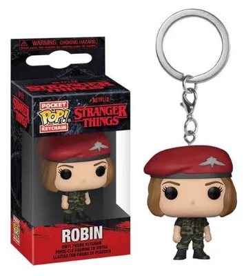 Zdjęcie produktu dla Breloczek Stranger Things - Hunter Robin (Funko)
