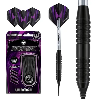 Image de Fléchettes souples Winmau Apocalypse 3 Brass
