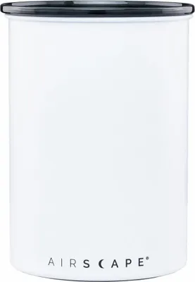 Produktbild von Airscape® Edelstahl-Aromabehälter mittel, weiß matt