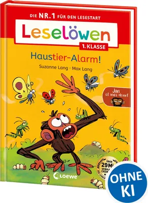 Produktbild von Leselöwen 1. Klasse - Jim ist mies drauf - Haustier-Alarm!