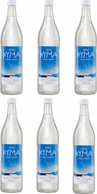 Produktbild von Ouzo Kyma 37,5% 6x 0,7l Loukatos
