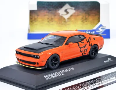 Immagine prodotto di Dodge Challenger SRT Demon 2018 - Arancione SOLIDO 1:43